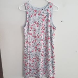 NWT Kensie Grey Floral Dress Size M